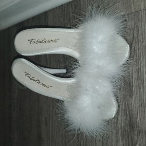 Fabulicious fuzzy pleaser heels